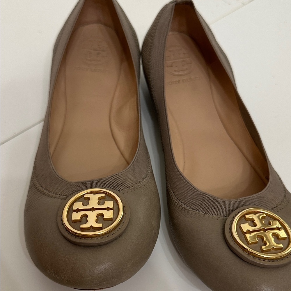 Tory Burch Caroline ballerina slippers size 8 - Picture 4 of 15